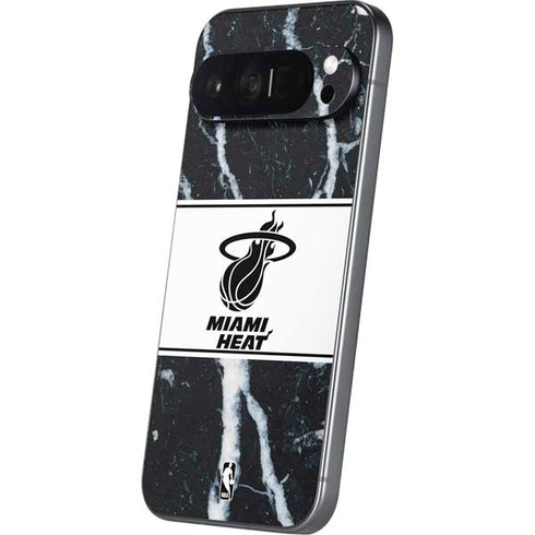 NBA Miami Heat Marble Pixel 9 Pro XL Skin